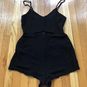 NWOT Black romper